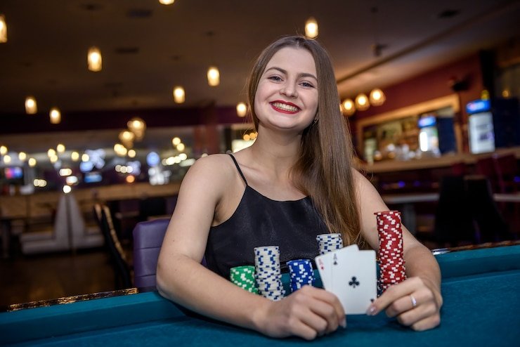 Live dealer studio with multiple camera angles showing professional blackjack table at Nolimit City