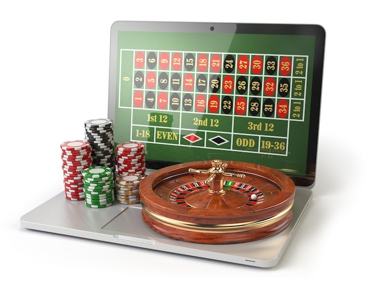 Live baccarat table with professional dealer dealing cards at Nolimit City studio
